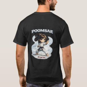 T-shirt Forme de Poomsae Chibi Dojo