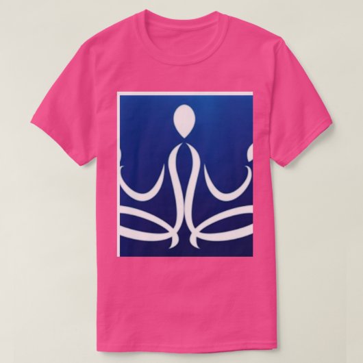 T-shirt forme de relaxation du yoga (Design devant)