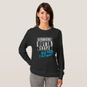 T-shirt Forme Extérieure Droite Mais Je Tryin Gym Tee Trav (Devant entier)