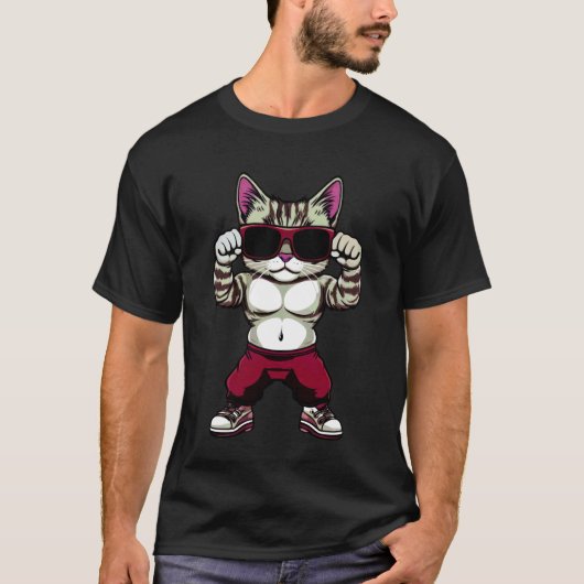 T-shirt Forme Féline (Devant)