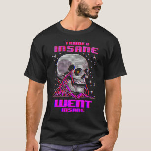 T-shirt Formé fou est allé fou gymnase folie Poids Bodyb