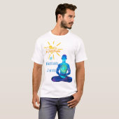 T-shirt Forme Humaine de Soleil (Devant entier)