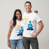 T-shirt Forme Humaine de Soleil (Unisexe)