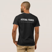 T-shirt FORME PHYSIQUE, PROFESSIONNELS, propriétaire - (Dos entier)