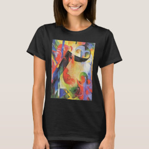 T-shirt Formes brisées par Franz Marc, Art abstrait vintag