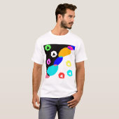 T-shirt Formes colorées (Devant entier)