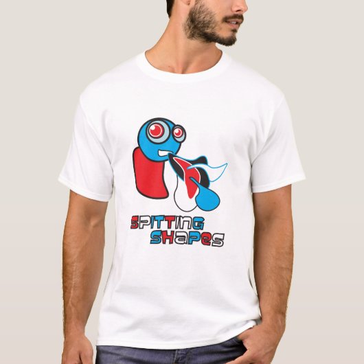 T-shirt Formes de crachement (Devant)