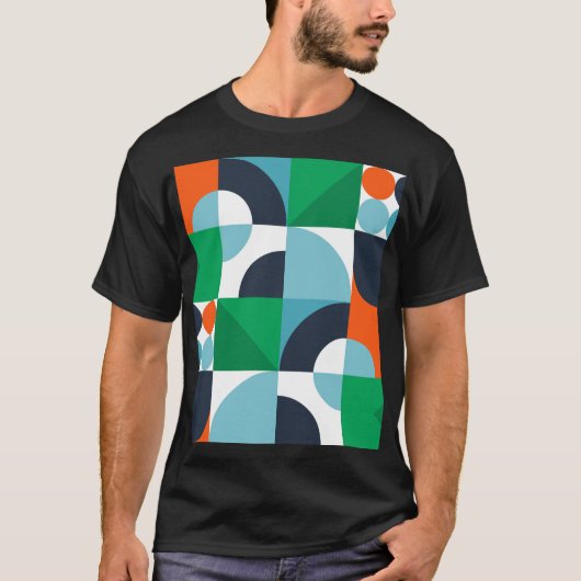 T-shirt Formes et formes simples Abstraites (Devant)