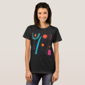 T-shirt Formes géométriques Abstraites - Conception Motif (Devant entier)
