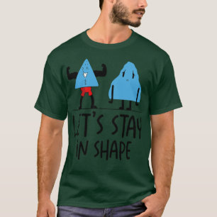 T-shirt Formes géométriques Motivationnelles Gym