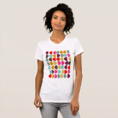 T-shirt Formes géométriques simples en automne coloré (Devant entier)