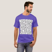 T-shirt Formes minimalistes modernes (Devant entier)
