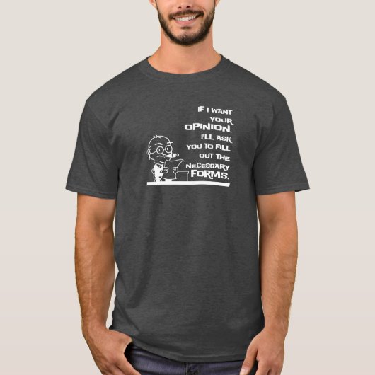 T-shirt Formes nécessaires (Devant)