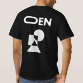 T-shirt Formes opaques Oen (Dos)