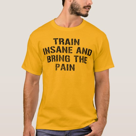 T-shirt Formez aliéné et apportez la douleur (Devant)