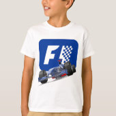 T-shirt Formula 1 race car (Devant)