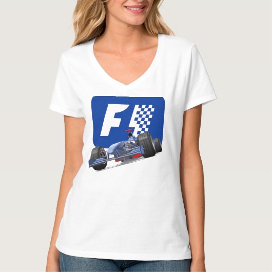 T-shirt Formula 1 race car (Devant)