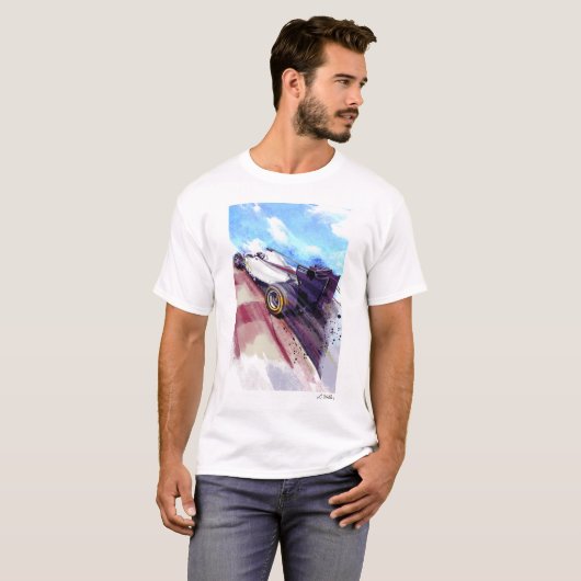 T-shirt Formule 1. (Devant entier)