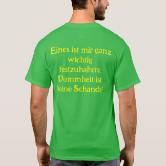 T-shirt Formule anti-verte