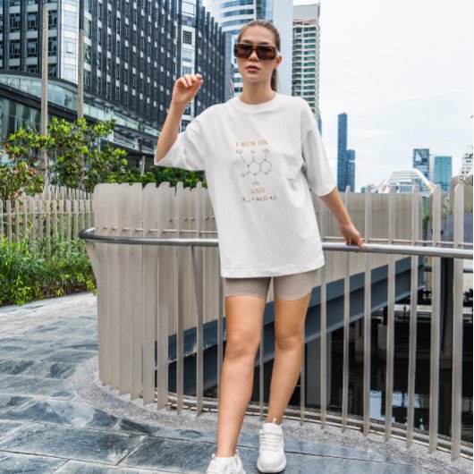 T-shirt Formule caféine