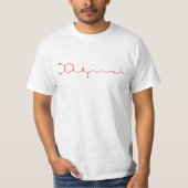 T-shirt Formule chimique moléculaire Chili Capsaicin (Devant)