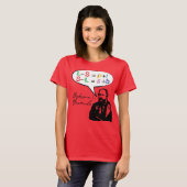 T-shirt Formule de Mikhail Bakunin (Liberty−Socialism. (Devant entier)