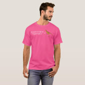 T-shirt Formule de vitesse de vélociraptor drôle de maths  (Devant entier)