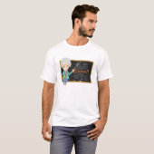 T-shirt Formule EMC2 du professeur de sciences (Devant entier)
