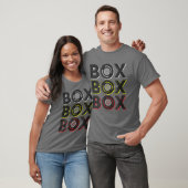 T-shirt Formule Racing boîte voiture boîte boîte radio app (Unisexe)
