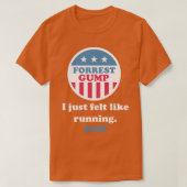 T-shirt Forrest Gump 2020 J'avais envie de courir (Design devant)