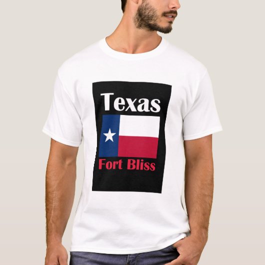 T-shirt Fort Bliss TX (Devant)