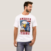 T-shirt fort de l'Amérique (Devant entier)
