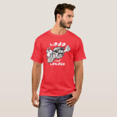T-shirt fort et chargé (Devant entier)