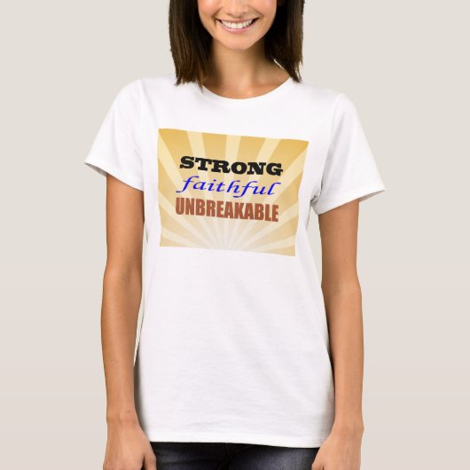 T-shirt Fort Fidèle Indestructible (Devant)
