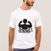 T-shirt Fort - Forme physique (Devant)