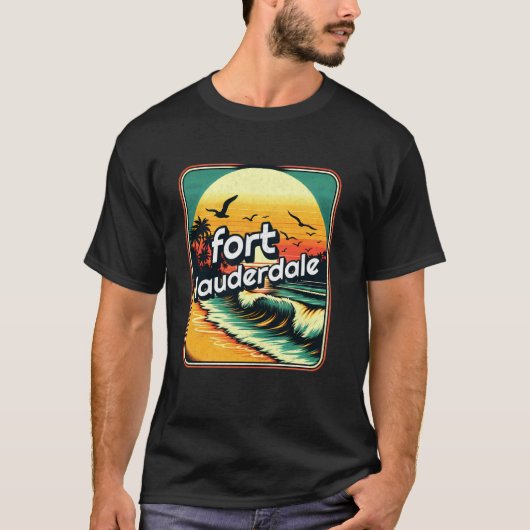 T-shirt Fort Lauderdale (Devant)