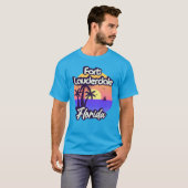 T-shirt Fort Lauderdale Floride (Devant entier)
