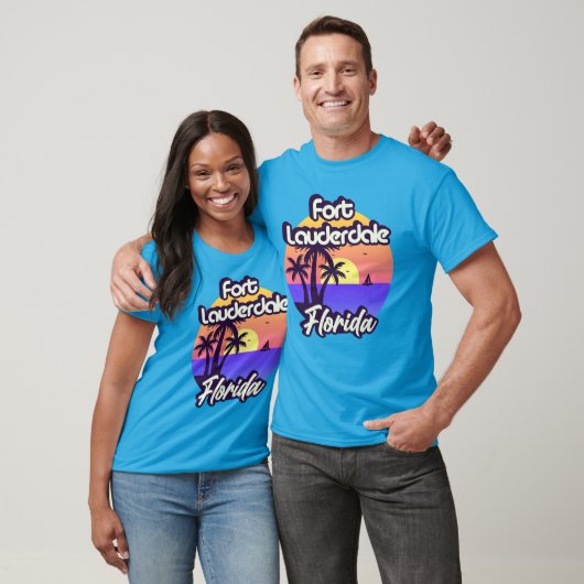 T-shirt Fort Lauderdale Floride (Unisexe)