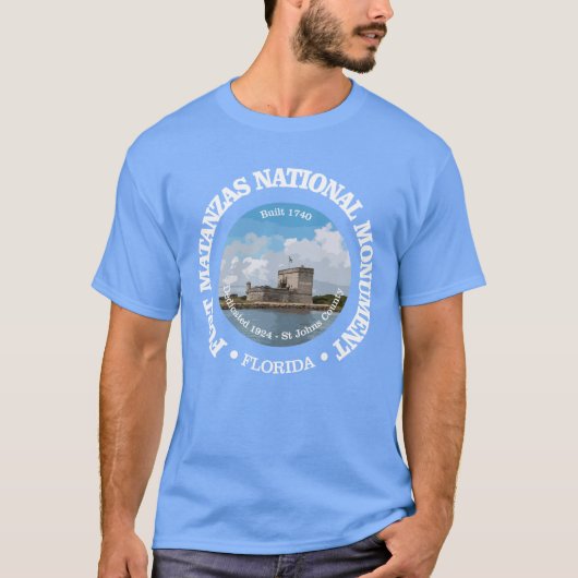 T-shirt Fort Matanzas (NM) (Devant)