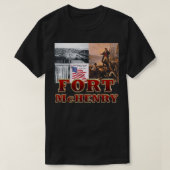 T-shirt Fort McHenry (Design devant)