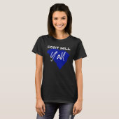 T-shirt Fort Mill Caroline Du Sud Yall Sc Palmetto State R (Devant entier)
