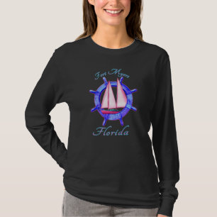 T-shirt Fort Myers Florida Voilier Vacances Nauti
