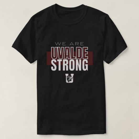 T-shirt fort uvalde (Design devant)