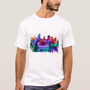 T-shirt Fort Wayne Skyline