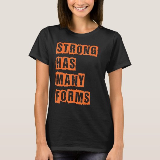 T-shirt Forte a plusieurs formes (Devant)