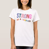 T-shirt Forte comme mère (Devant)