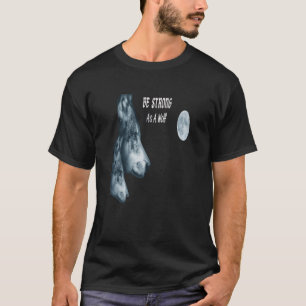 T-shirt Forte comme une lune de loups