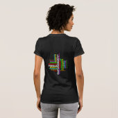 T-shirt Forte femme Word Cloud (Dos entier)
