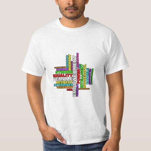 T-shirt Forte femme Word Cloud (Devant)