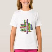 T-shirt Forte femme Word Cloud (Devant)